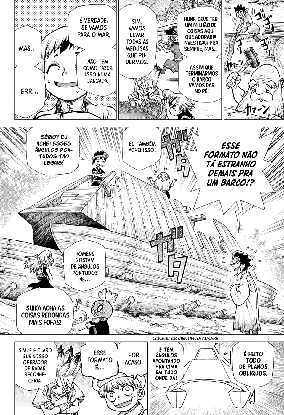 Read Dr. Stone Português Manga Online