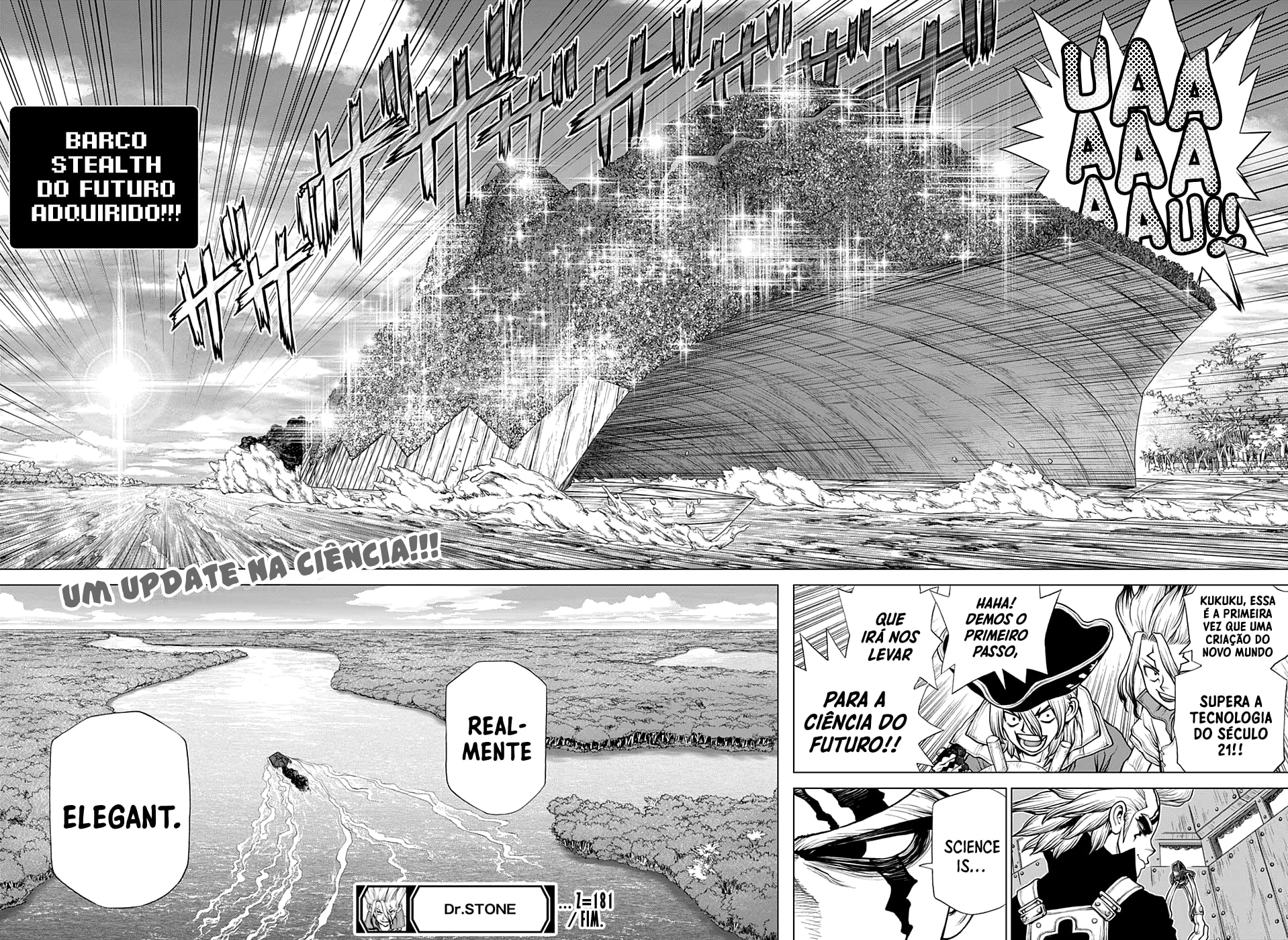 Read Dr. Stone Português Manga Online