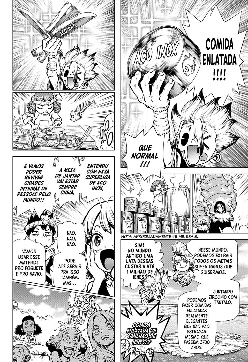 Read Dr. Stone Português Manga Online