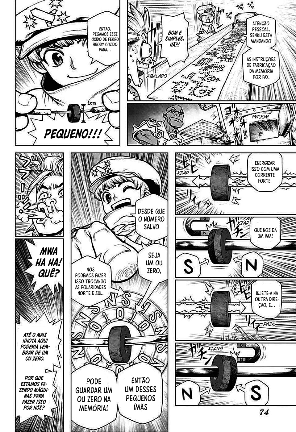 Read Dr. Stone Português Manga Online