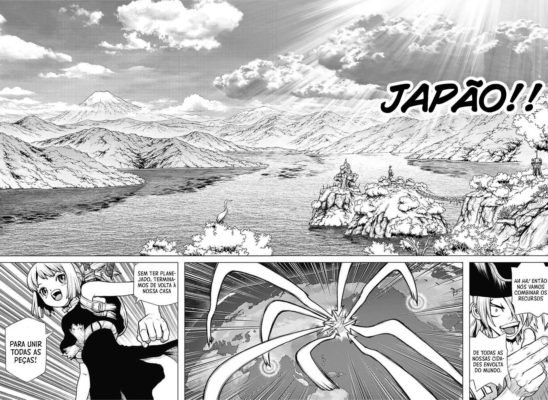 Read Dr. Stone Português Manga Online