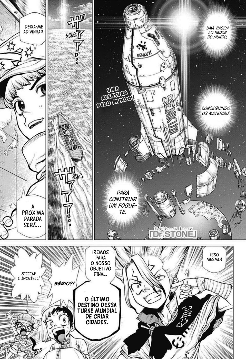 Read Dr. Stone Português Manga Online