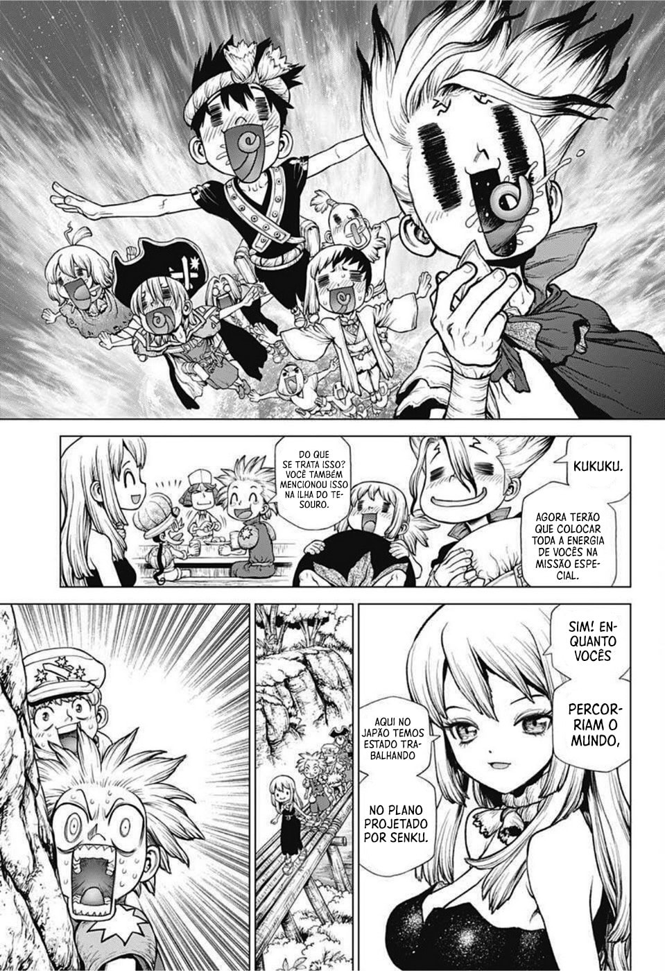 Read Dr. Stone Português Manga Online