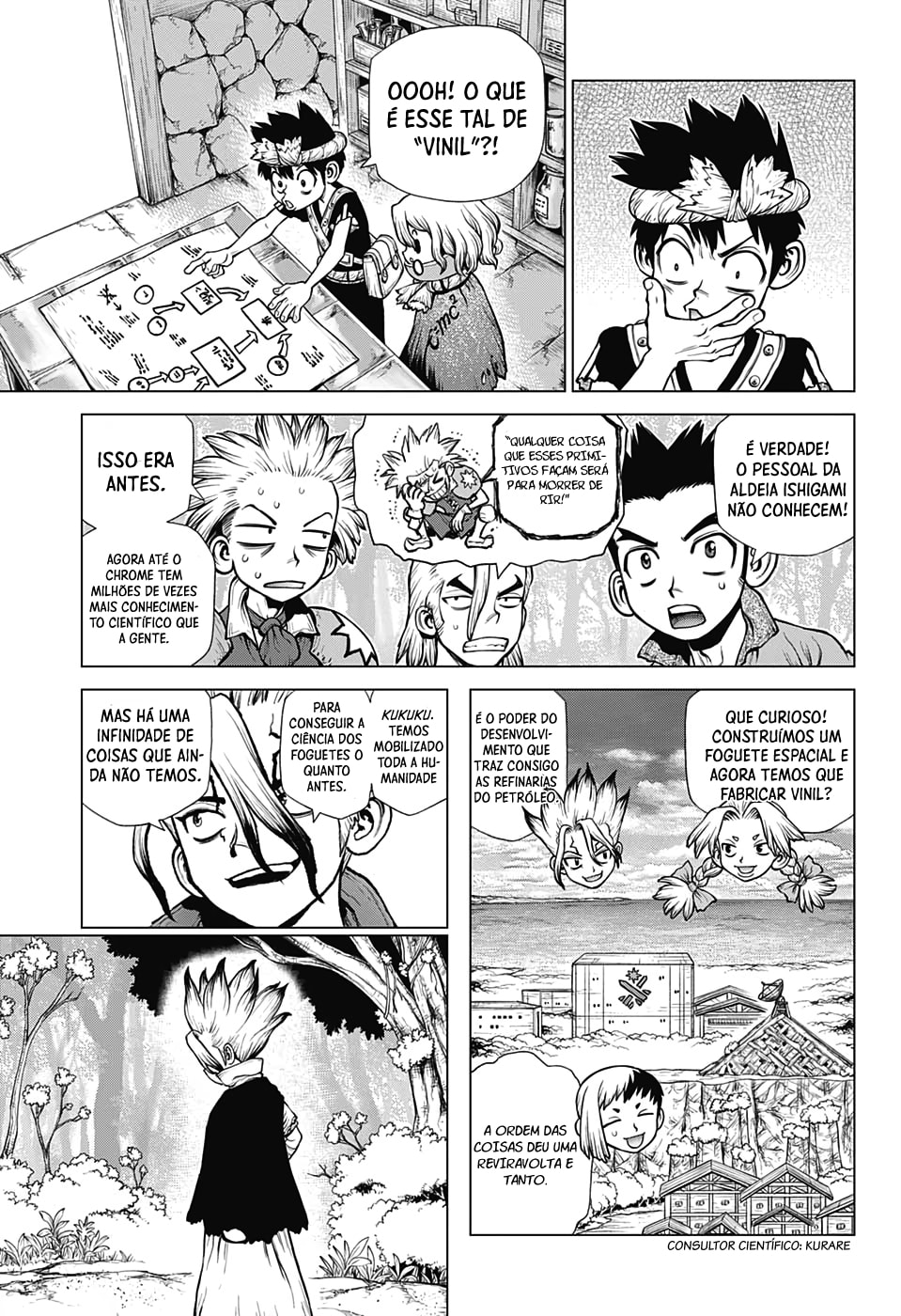 Read Dr. Stone Português Manga Online