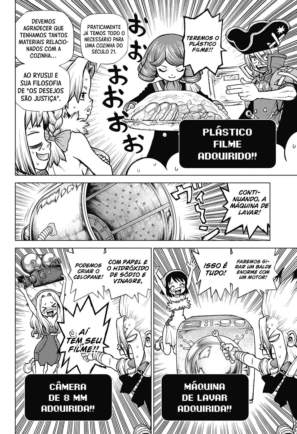 Read Dr. Stone Português Manga Online