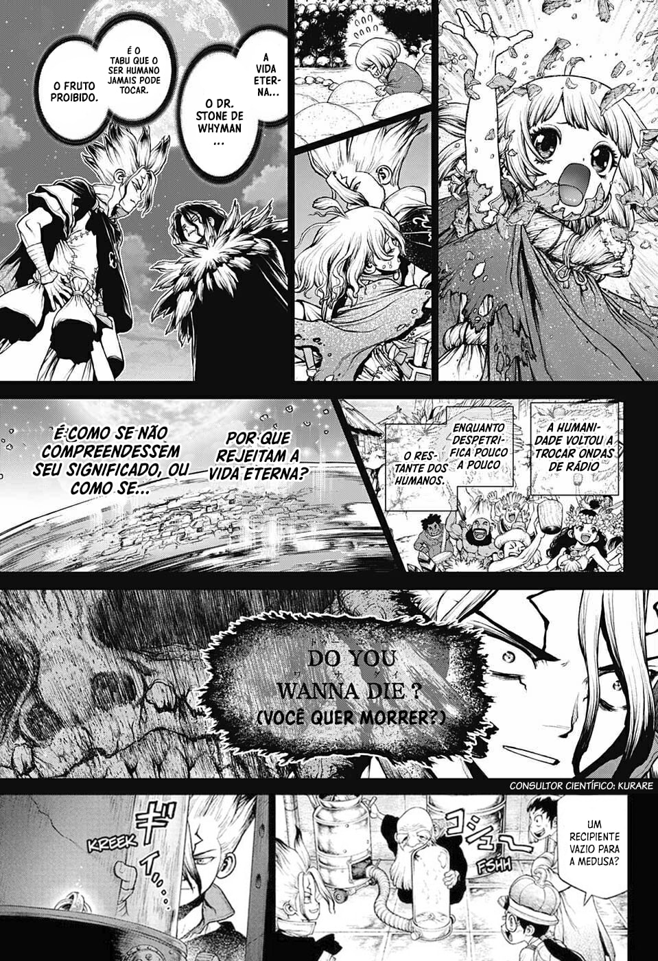 Read Dr. Stone Português Manga Online