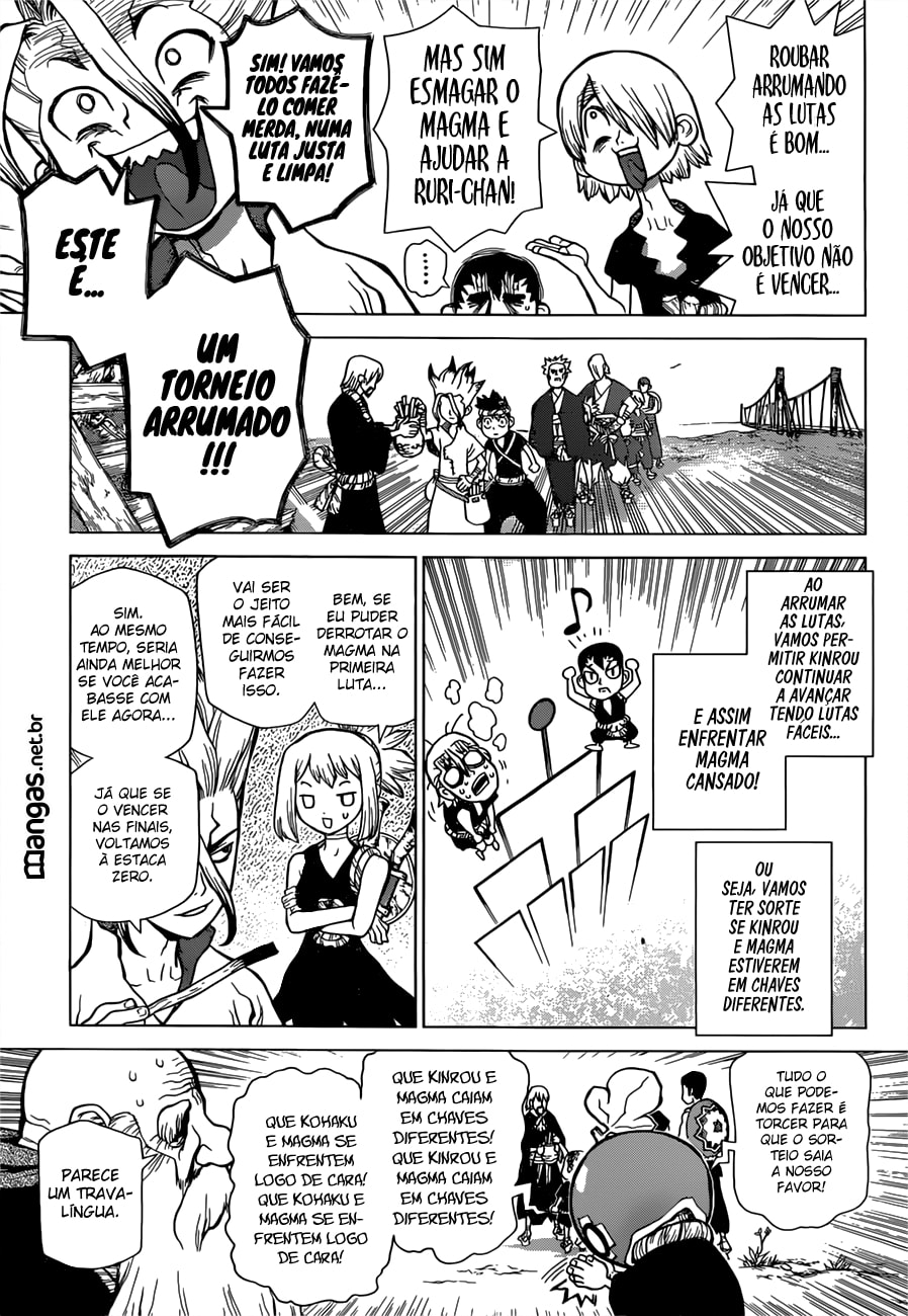 Read Dr. Stone Português Manga Online