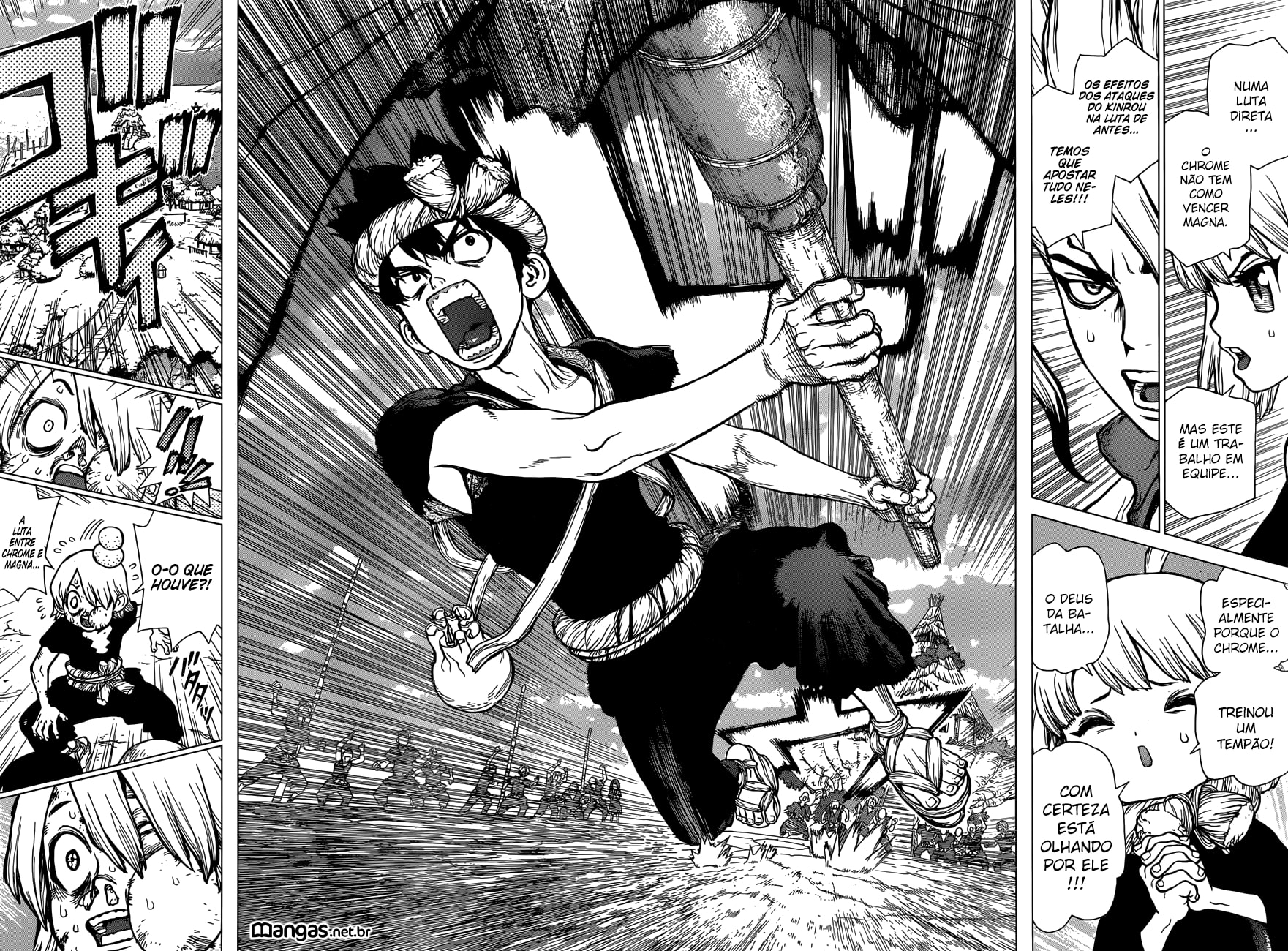 Read Dr. Stone Português Manga Online