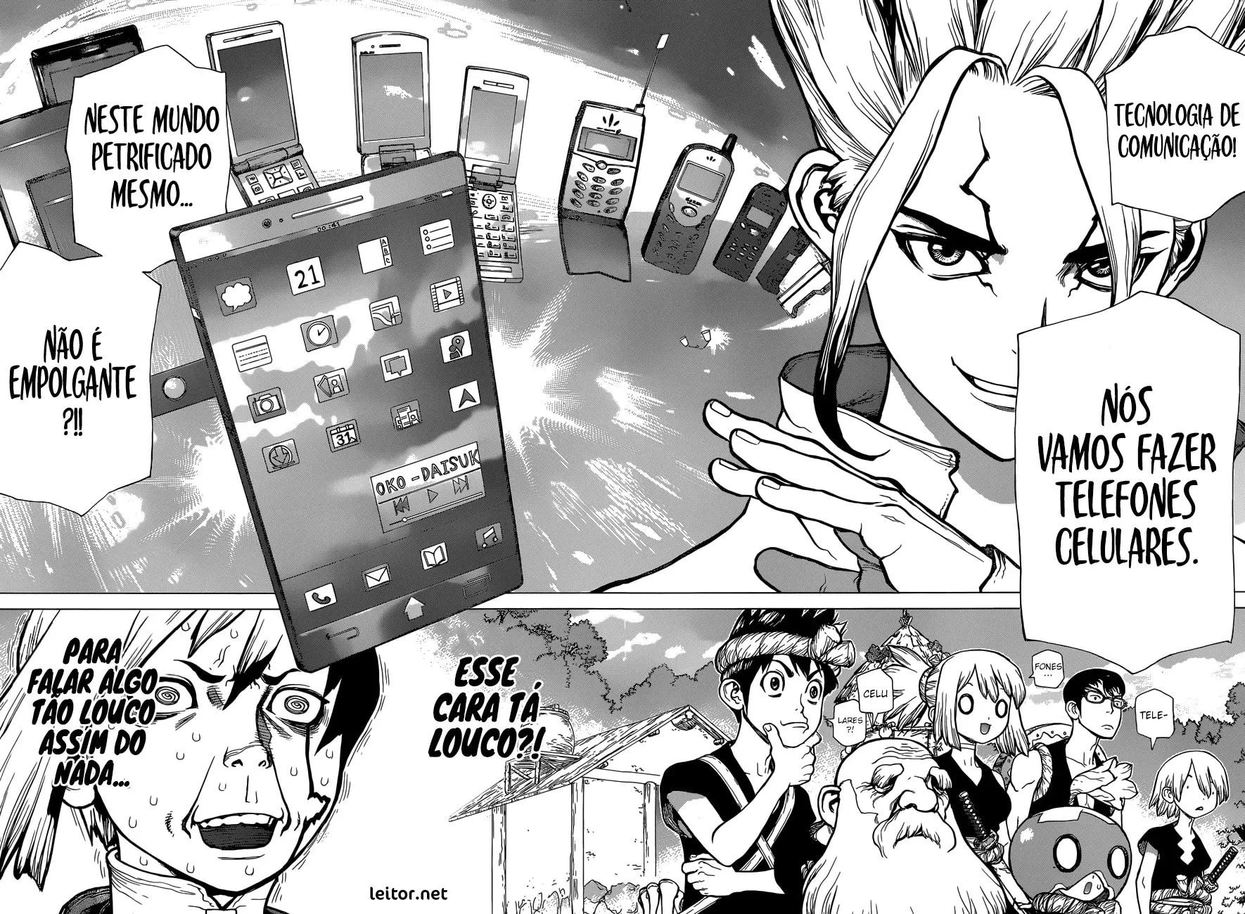 Read Dr. Stone Português Manga Online