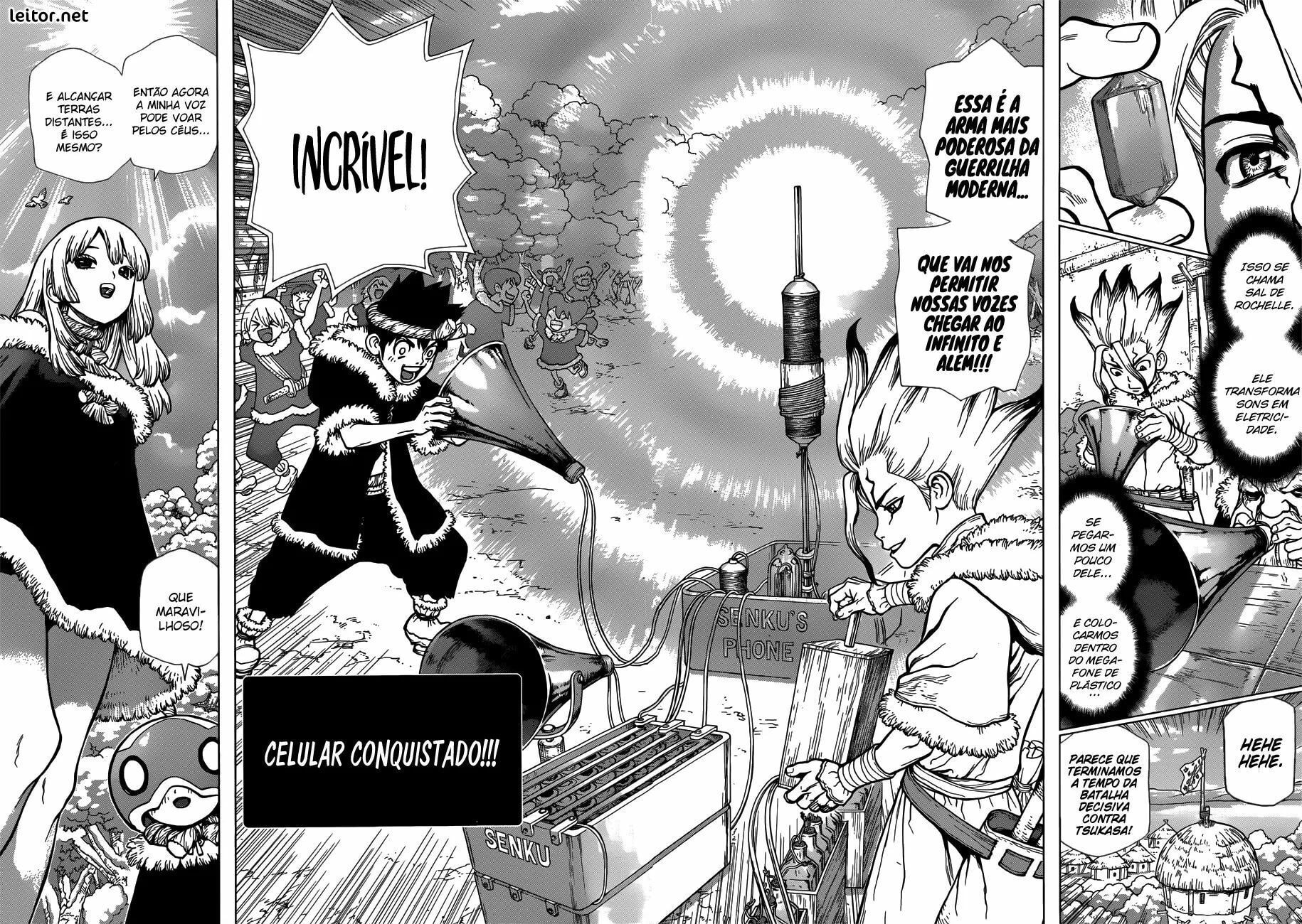 Read Dr. Stone Português Manga Online