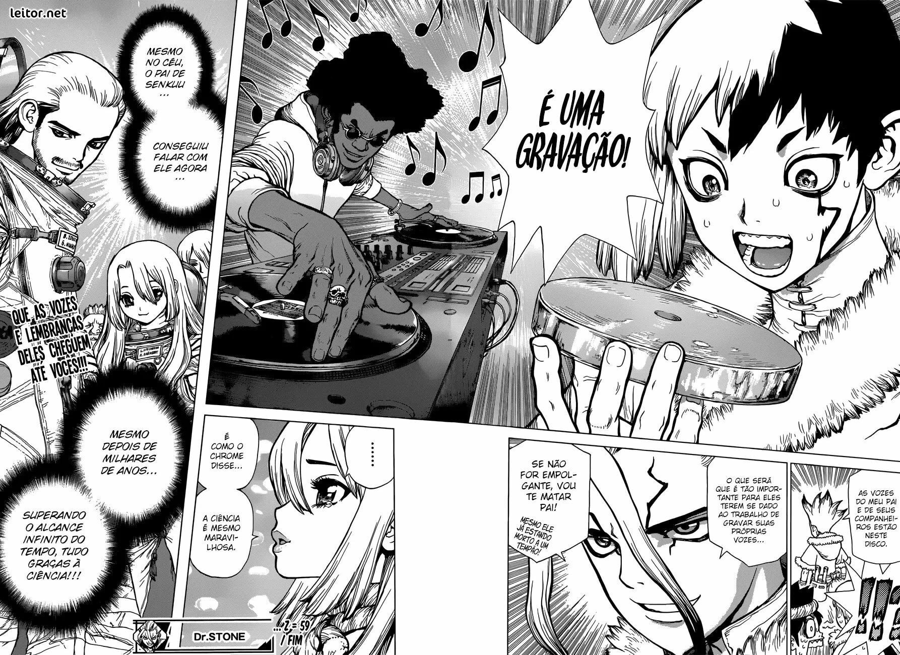 Read Dr. Stone Português Manga Online
