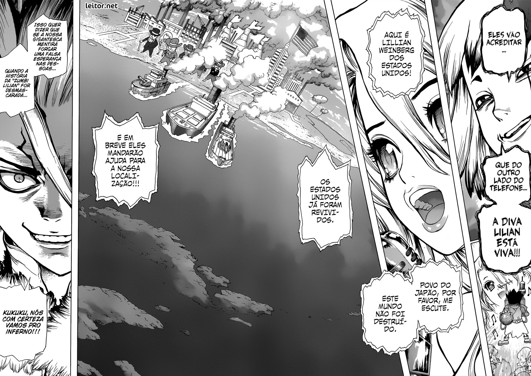 Read Dr. Stone Português Manga Online