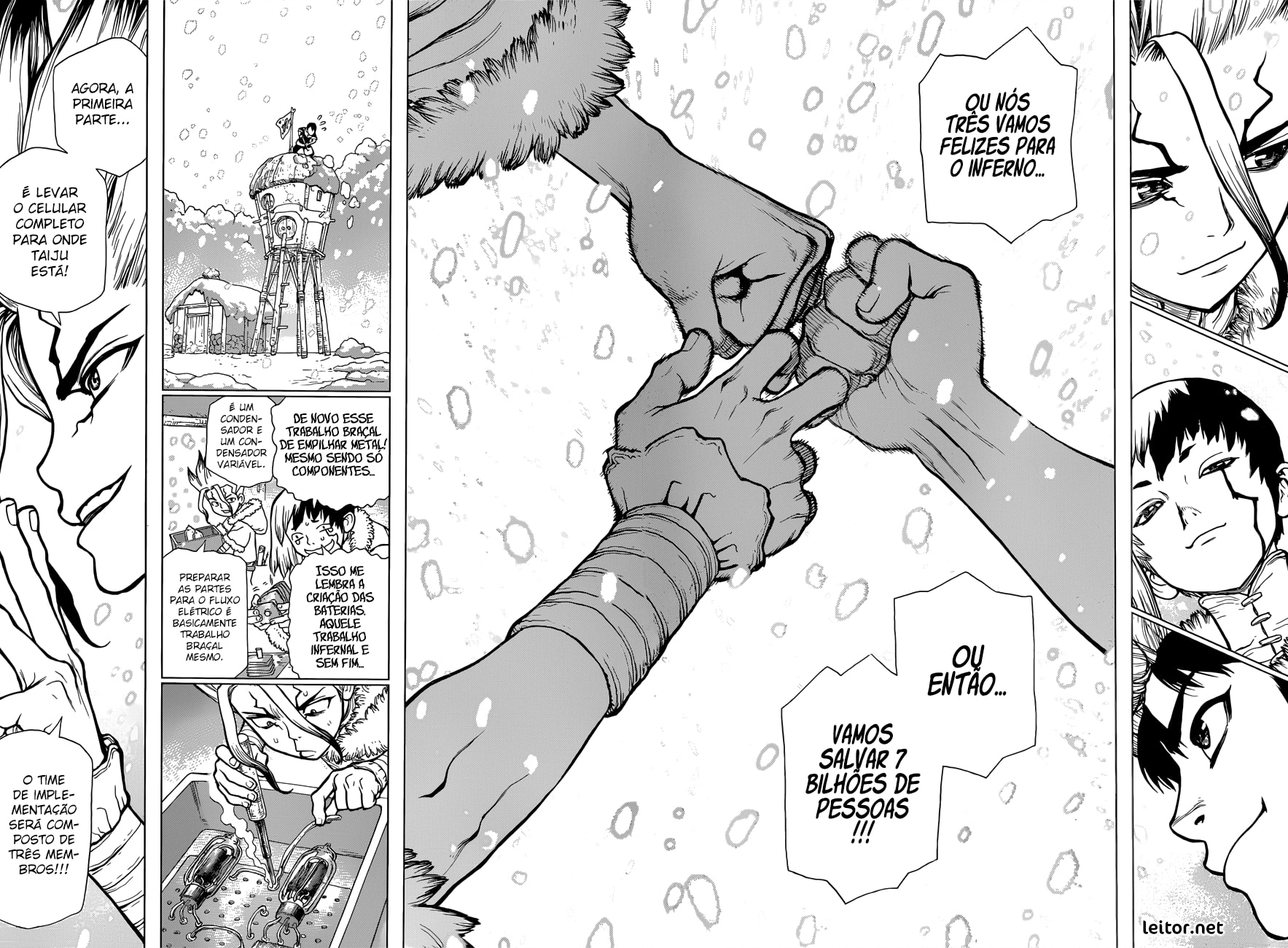 Read Dr. Stone Português Manga Online
