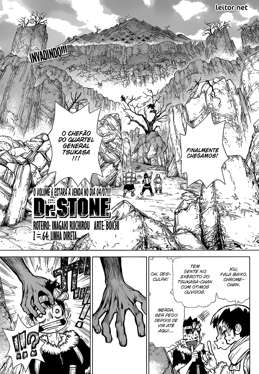 Read Dr. Stone Português Manga Online