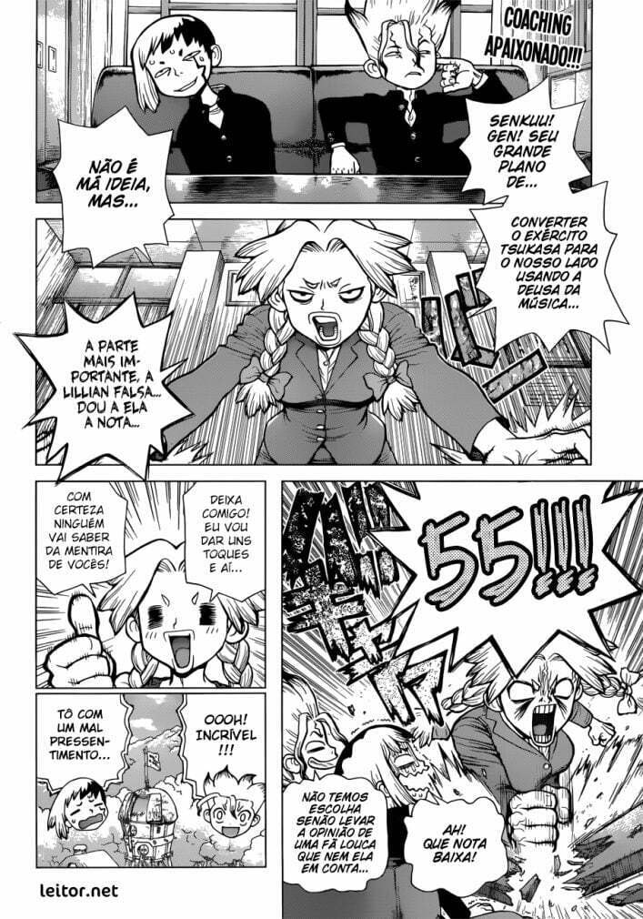 Read Dr. Stone Português Manga Online