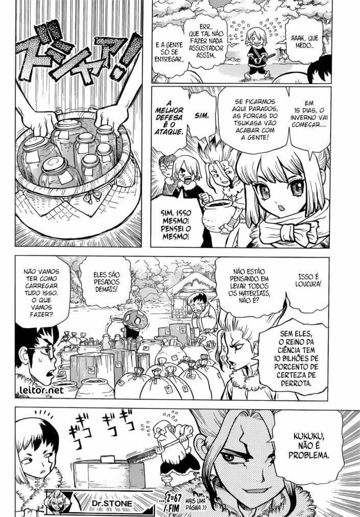 Read Dr. Stone Português Manga Online