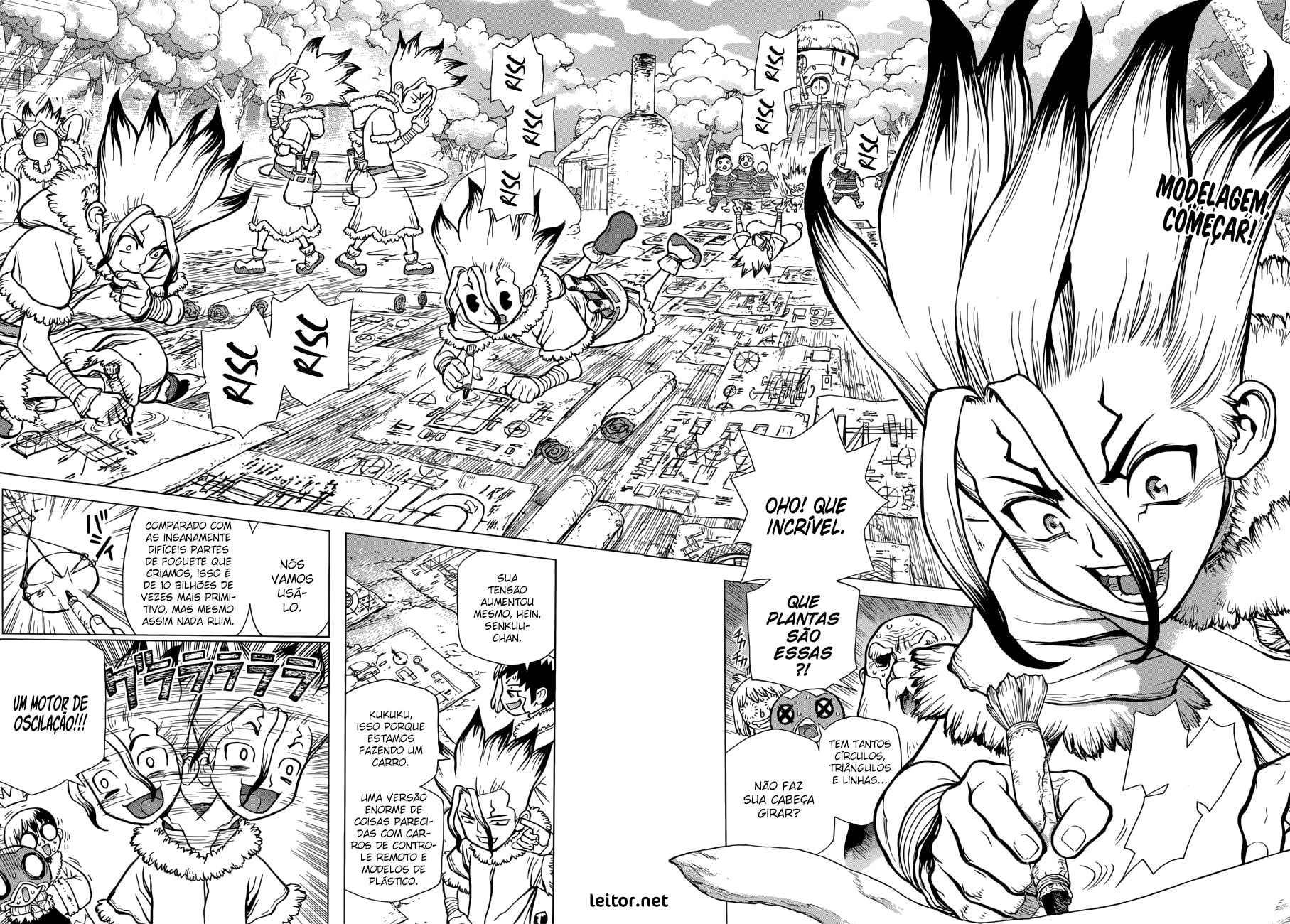 Read Dr. Stone Português Manga Online