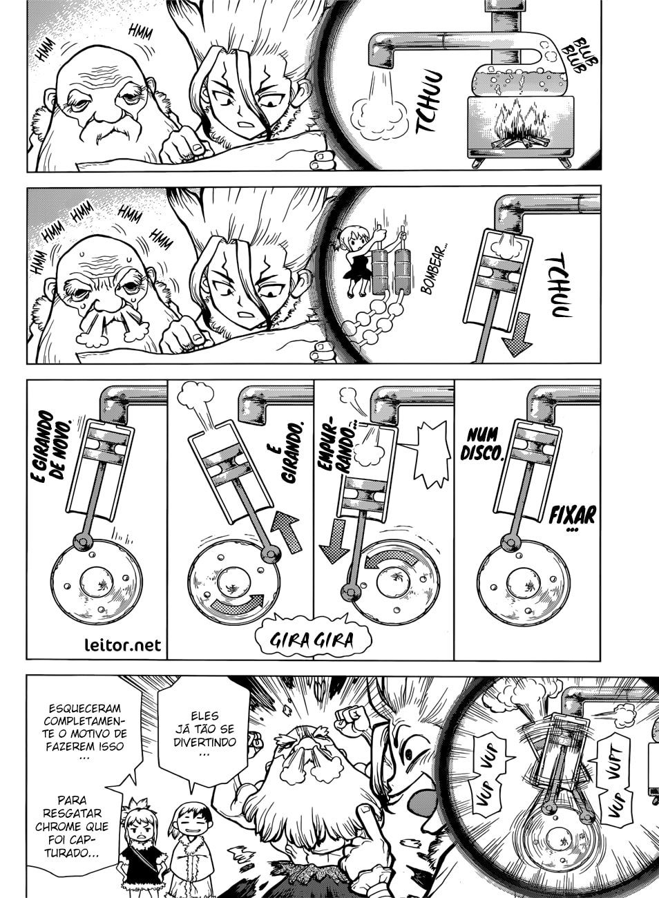 Read Dr. Stone Português Manga Online