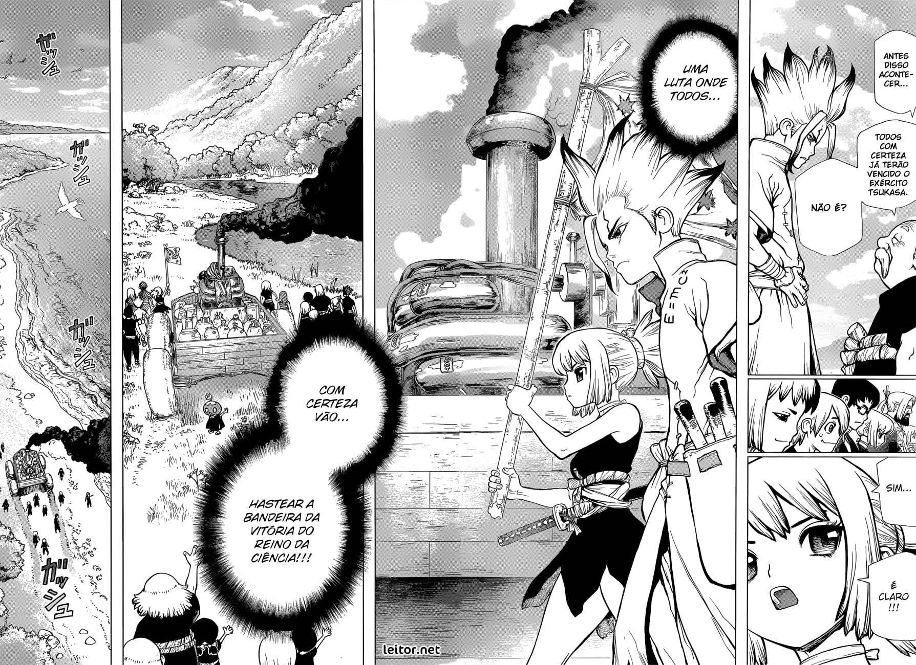 Read Dr. Stone Português Manga Online