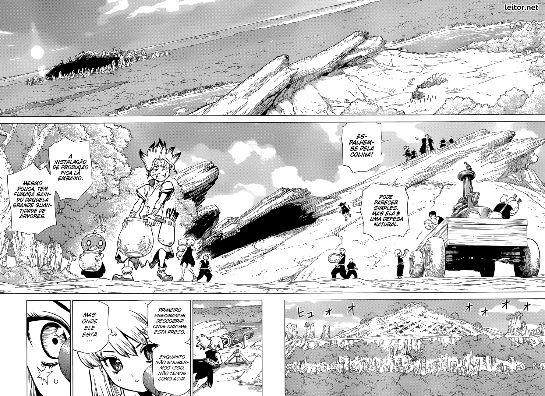 Read Dr. Stone Português Manga Online