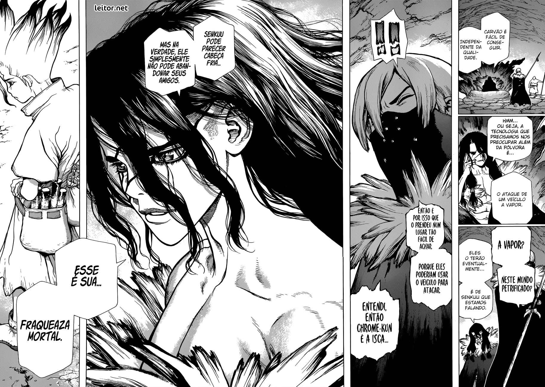 Read Dr. Stone Português Manga Online