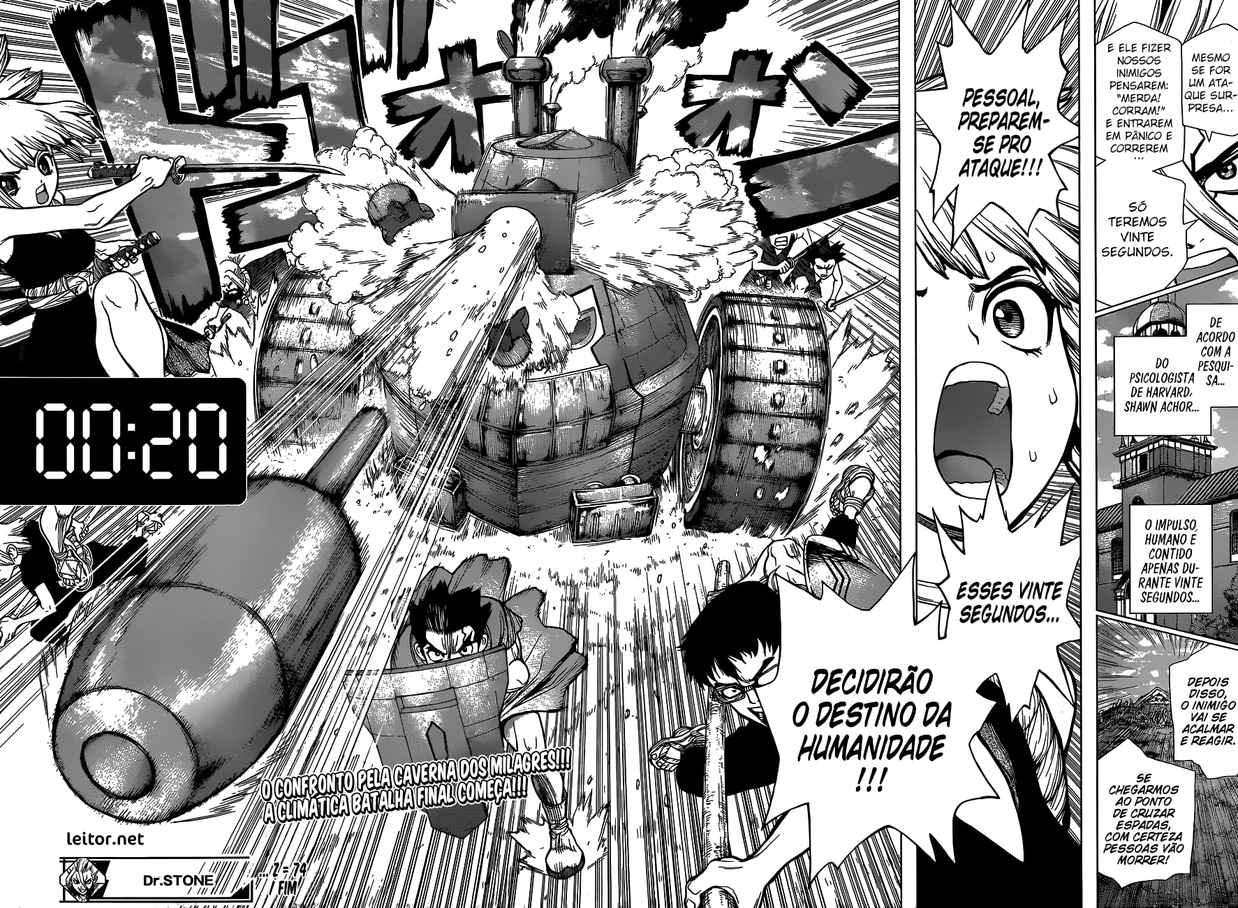 Read Dr. Stone Português Manga Online