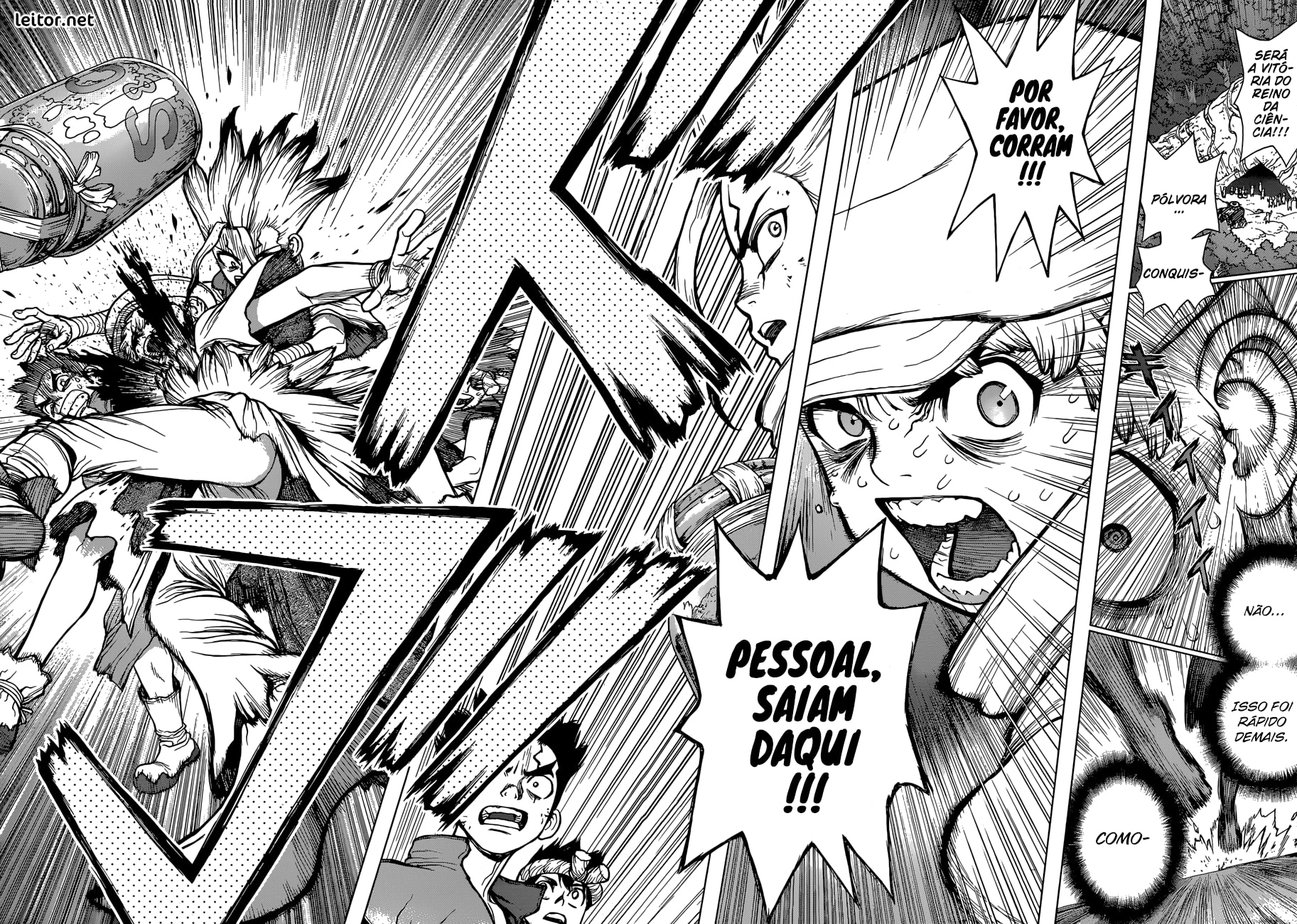 Read Dr. Stone Português Manga Online