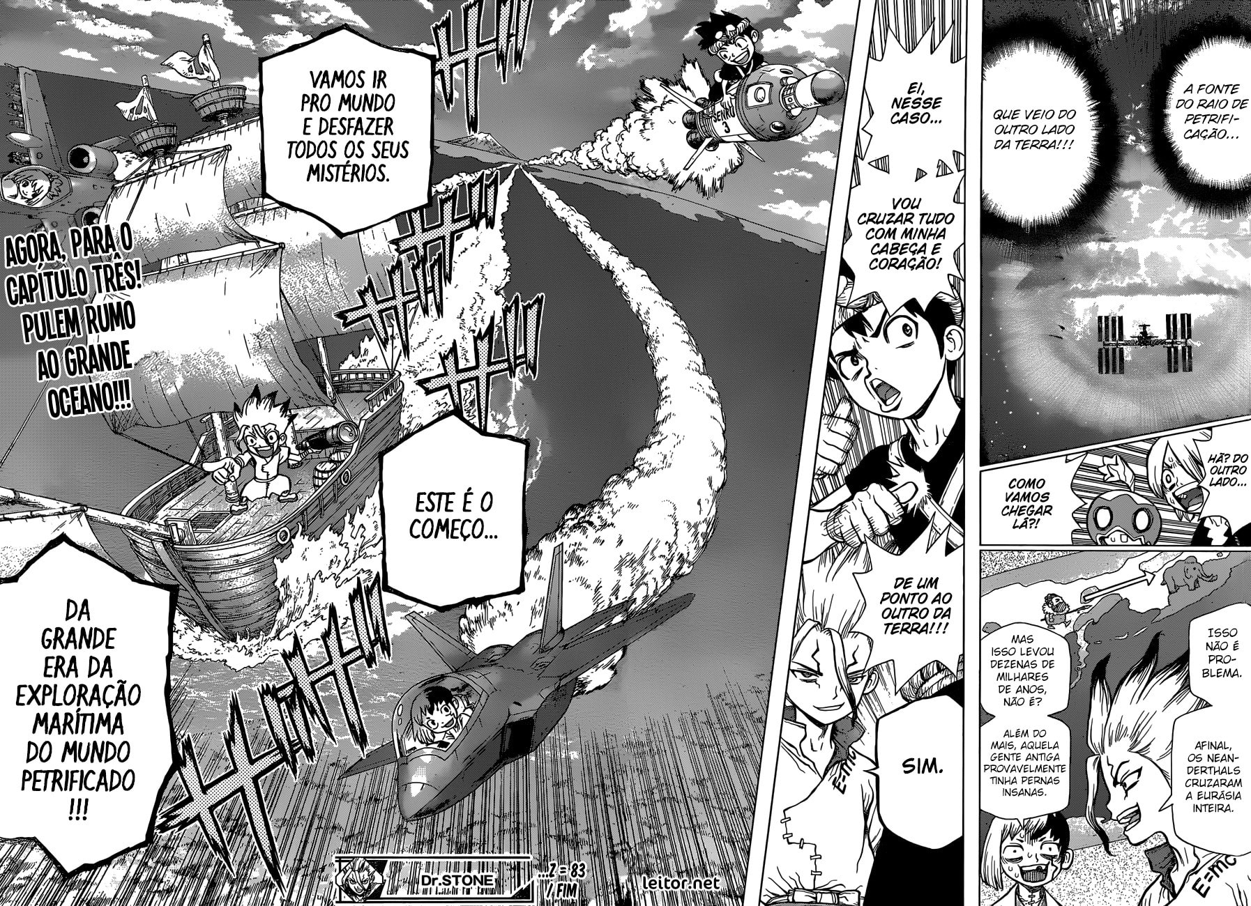 Read Dr. Stone Português Manga Online