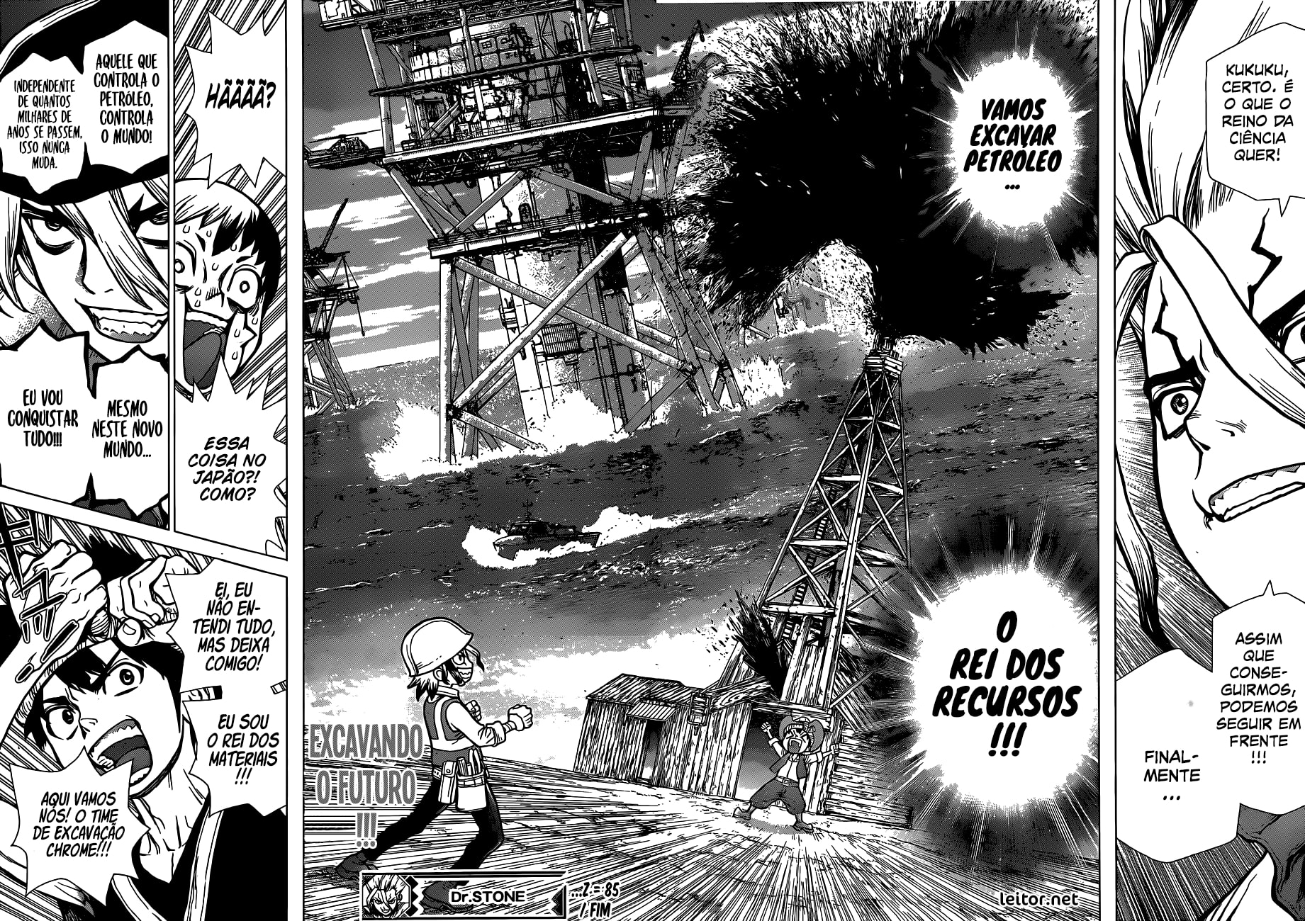 Read Dr. Stone Português Manga Online