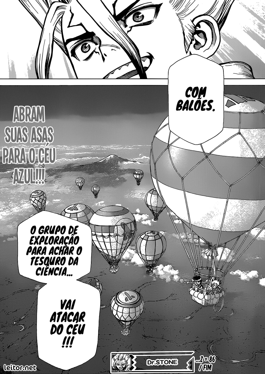 Read Dr. Stone Português Manga Online