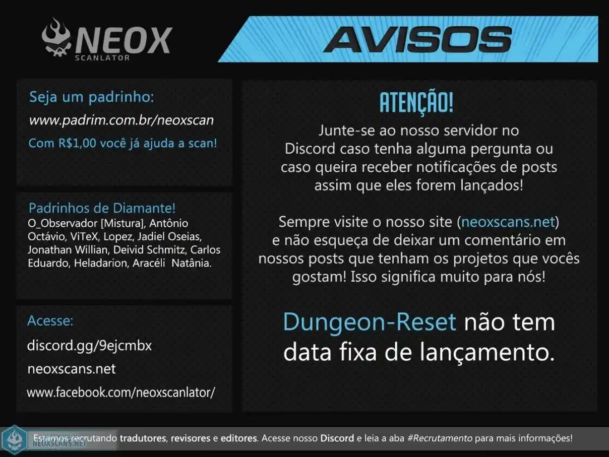 Read Dungeon Reset Português Manga Online