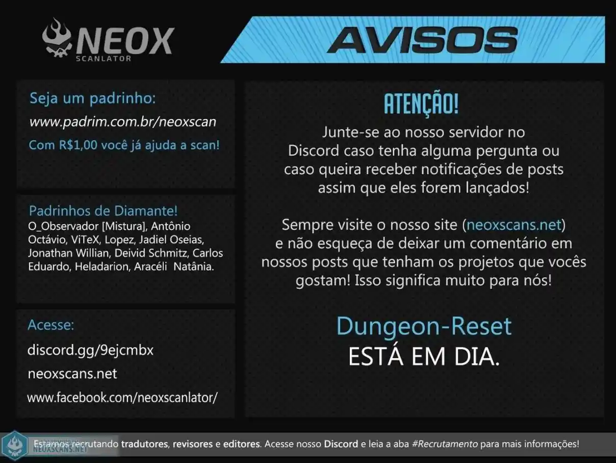 Read Dungeon Reset Português Manga Online