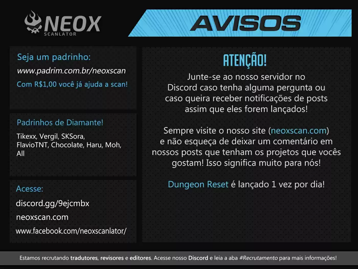 Read Dungeon Reset Português Manga Online