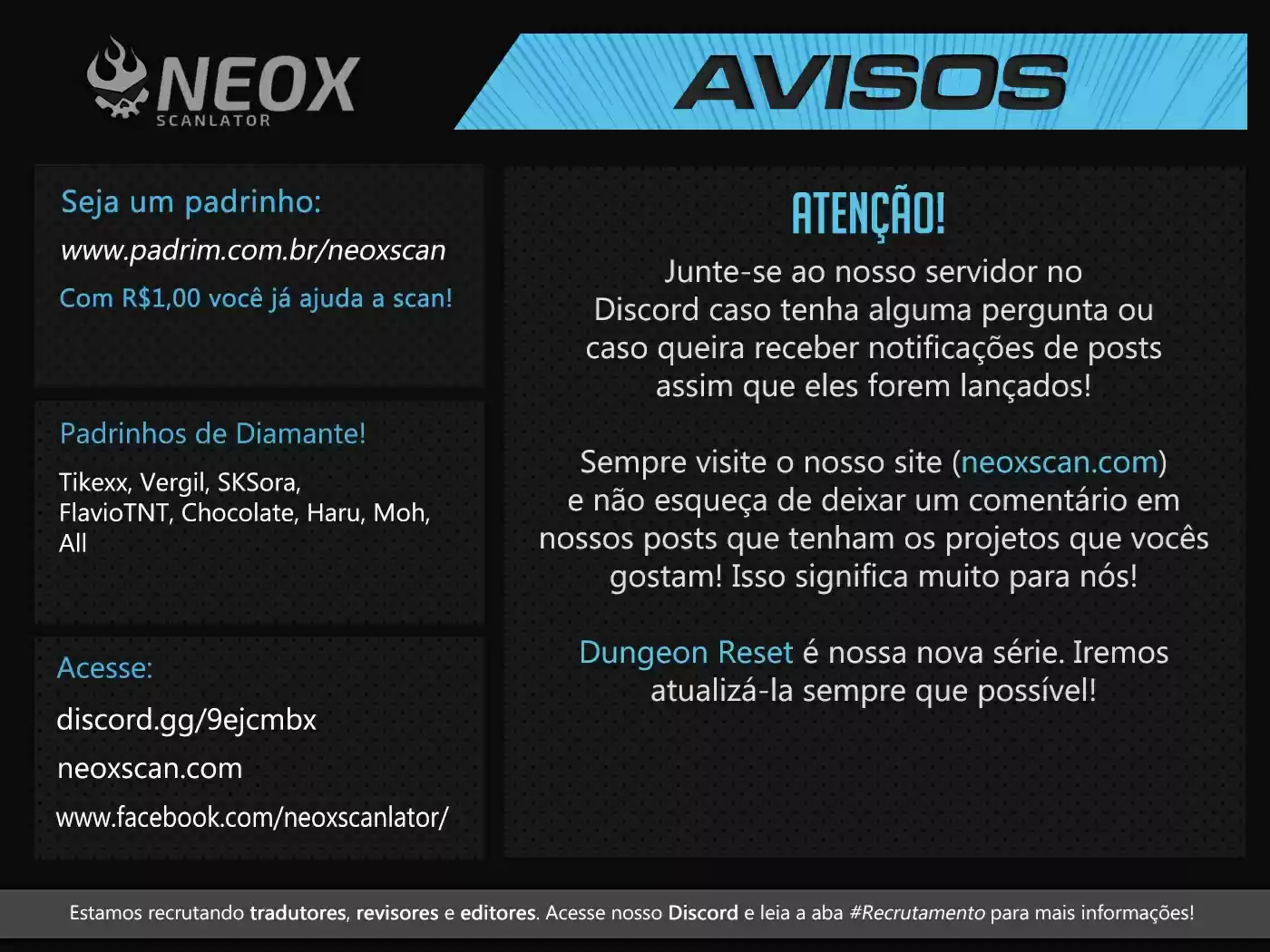 Read Dungeon Reset Português Manga Online