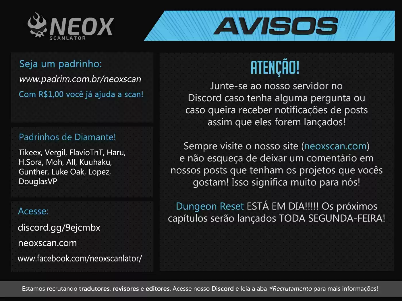 Read Dungeon Reset Português Manga Online