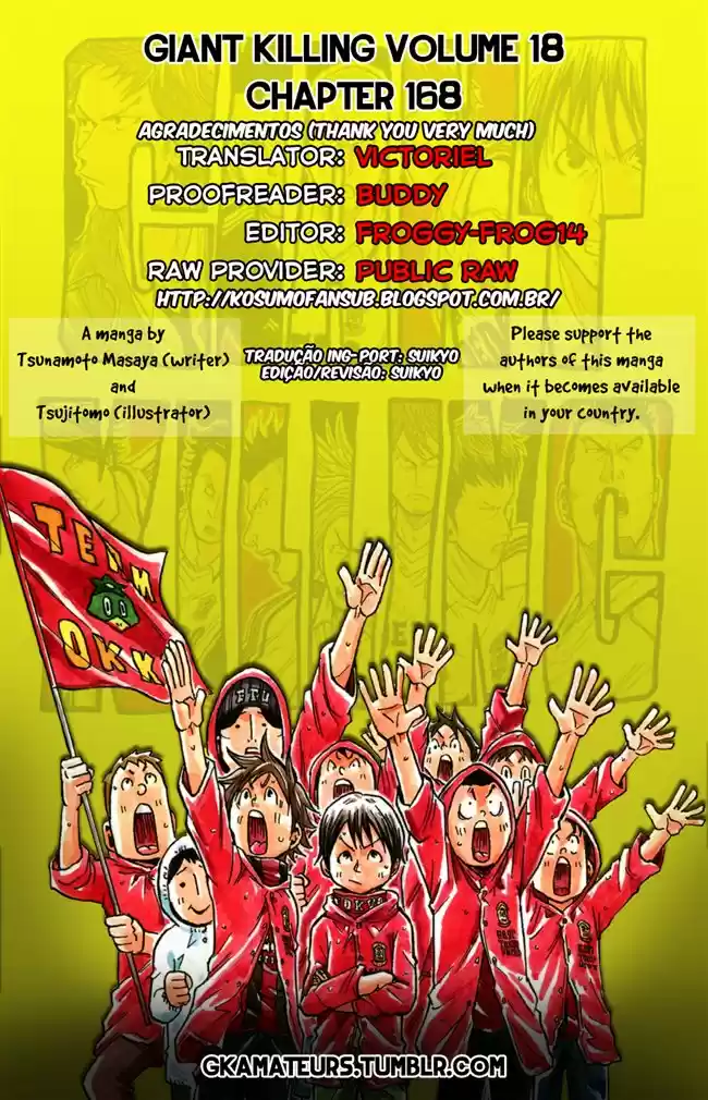 Read Giant Killing Português Manga Online