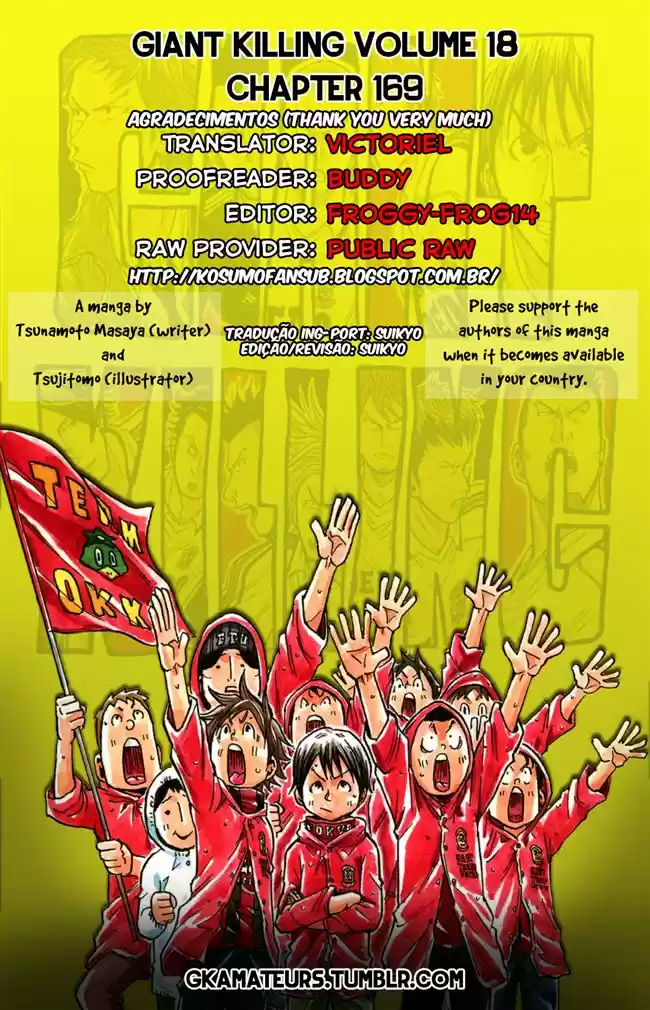 Read Giant Killing Português Manga Online
