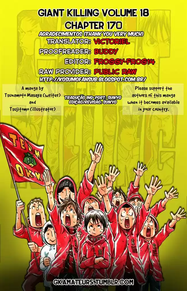 Read Giant Killing Português Manga Online