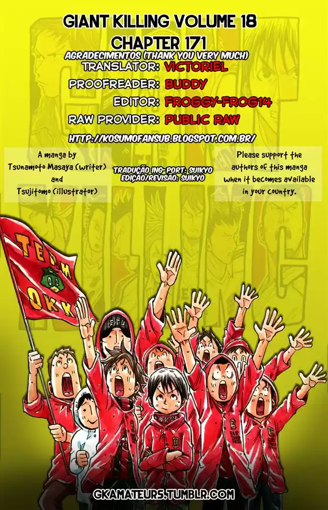 Read Giant Killing Português Manga Online