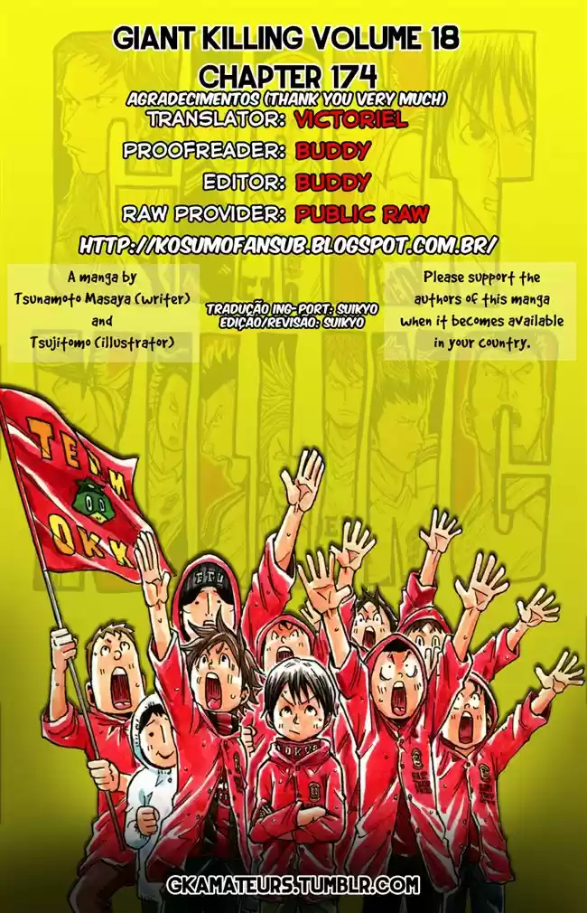 Read Giant Killing Português Manga Online
