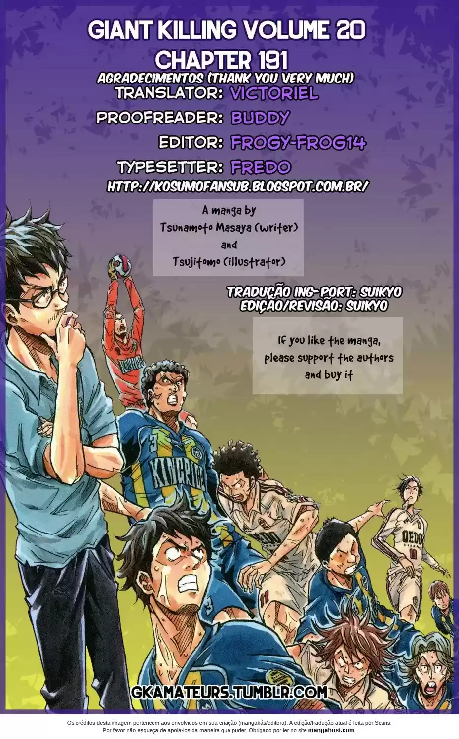 Read Giant Killing Português Manga Online