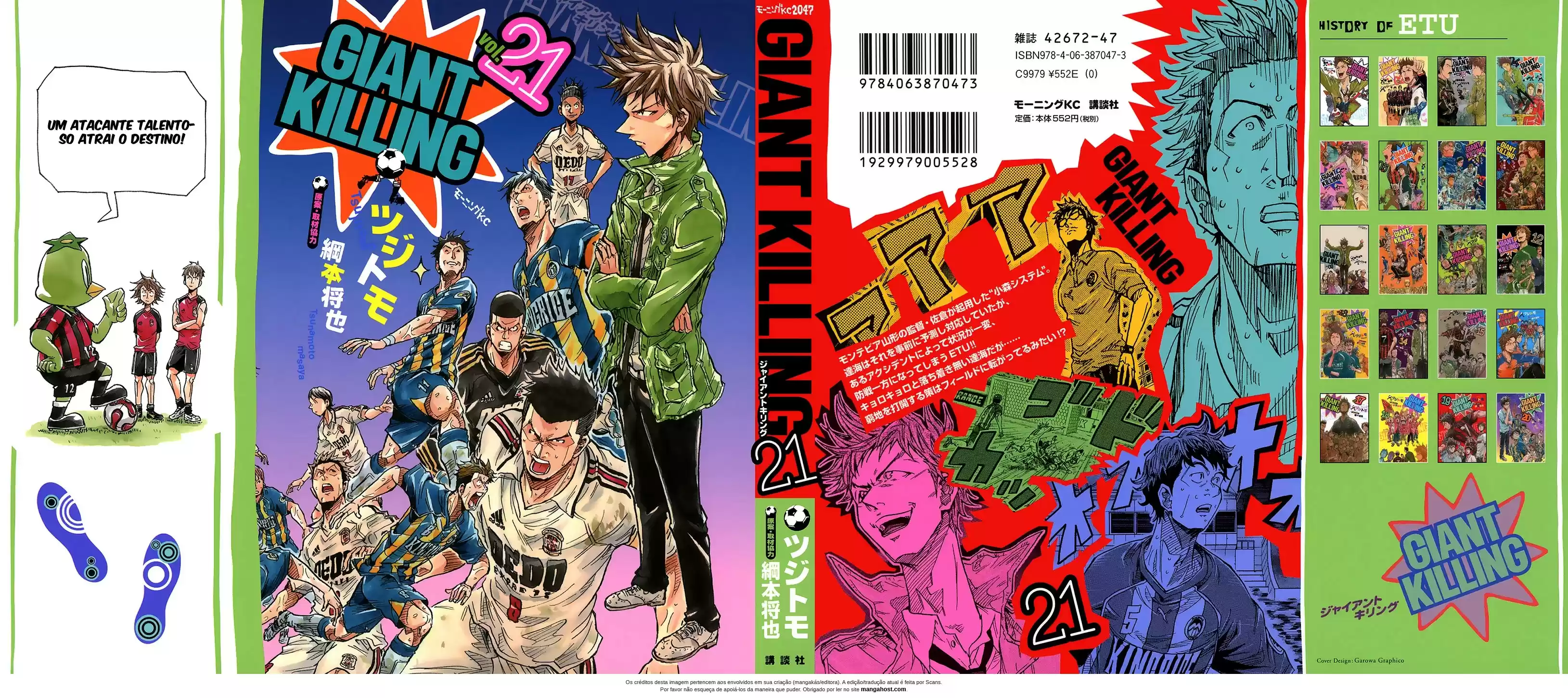 Read Giant Killing Português Manga Online