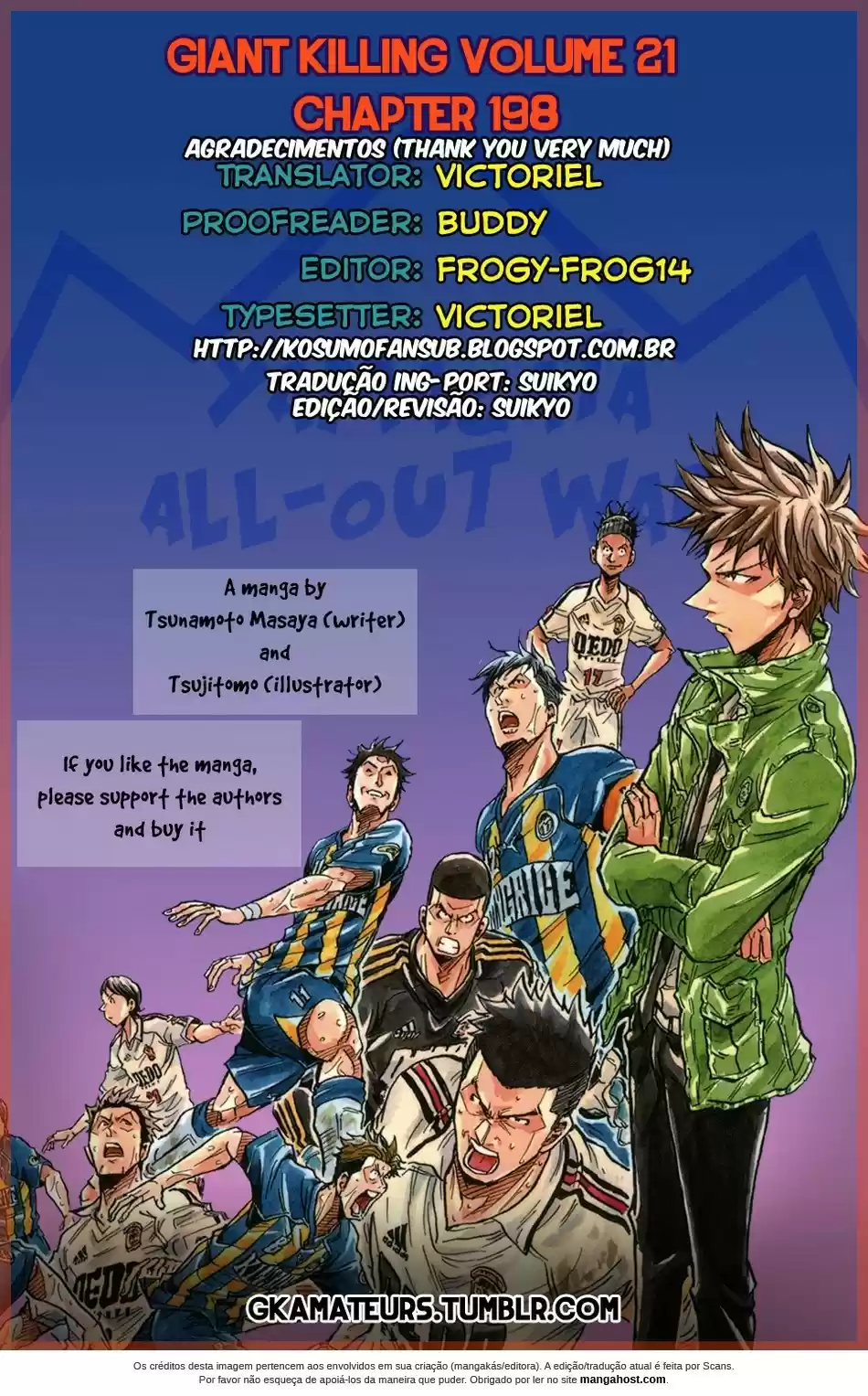 Read Giant Killing Português Manga Online