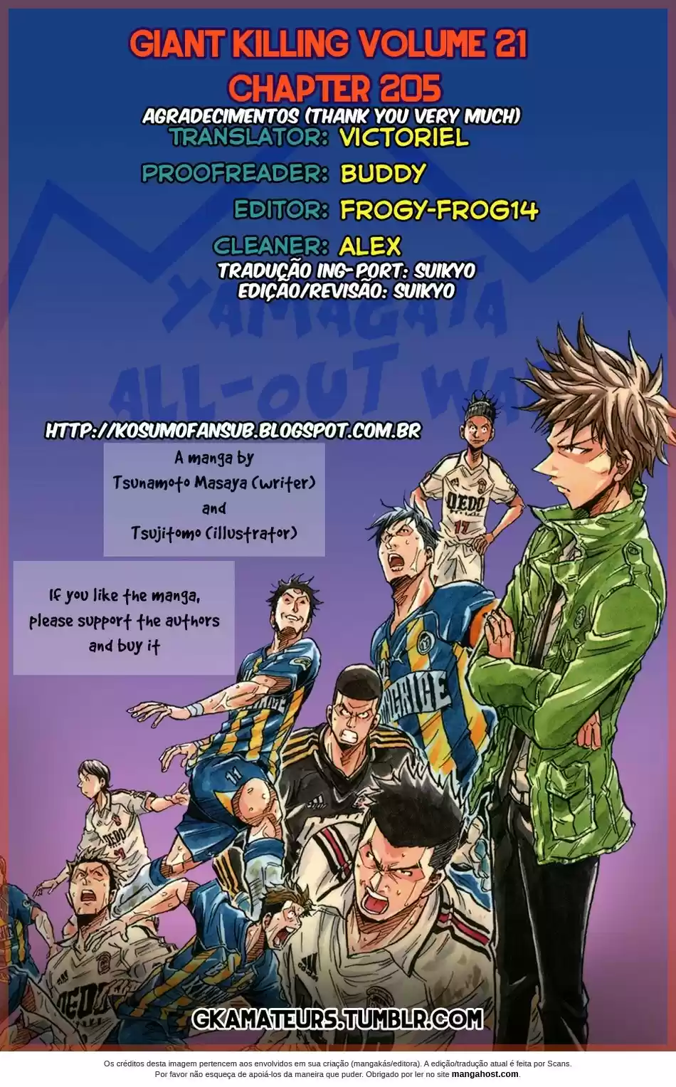 Read Giant Killing Português Manga Online