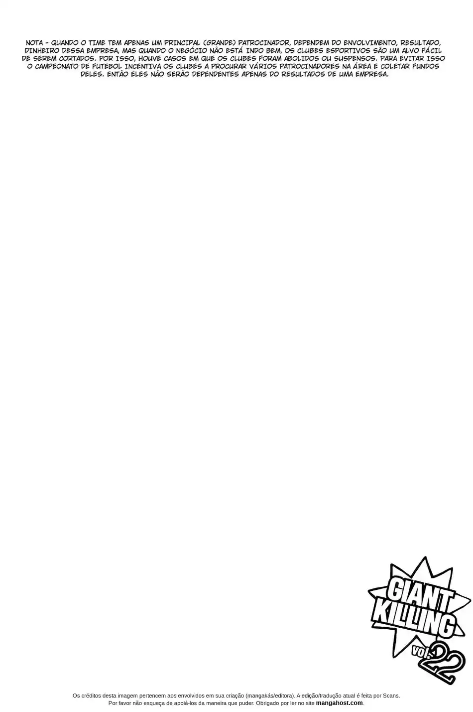 Read Giant Killing Português Manga Online