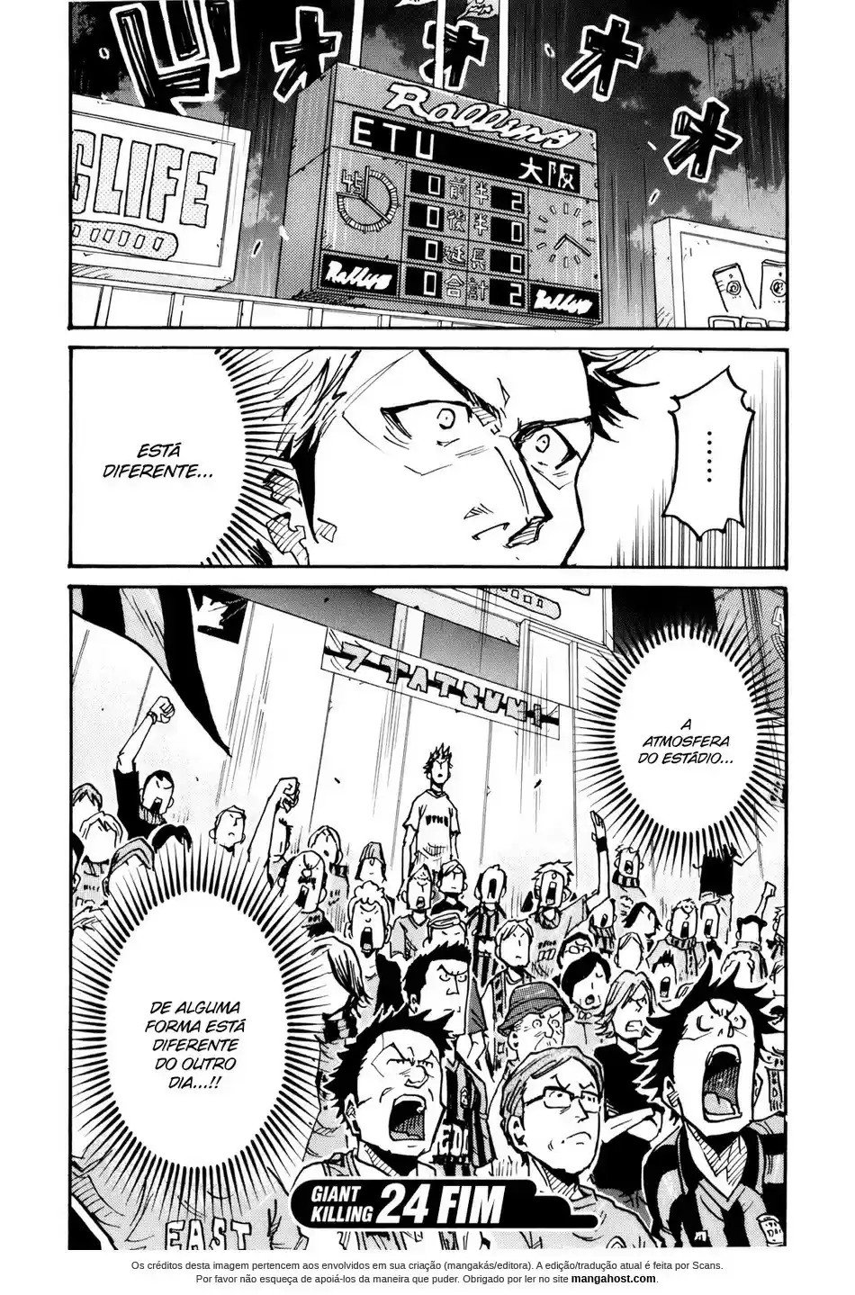 Read Giant Killing Português Manga Online