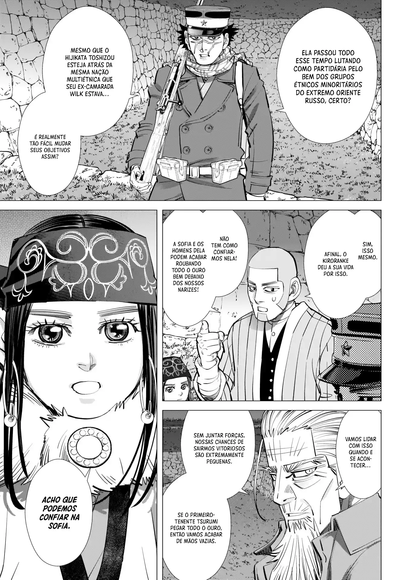 Read Golden Kamuy Português Manga Online