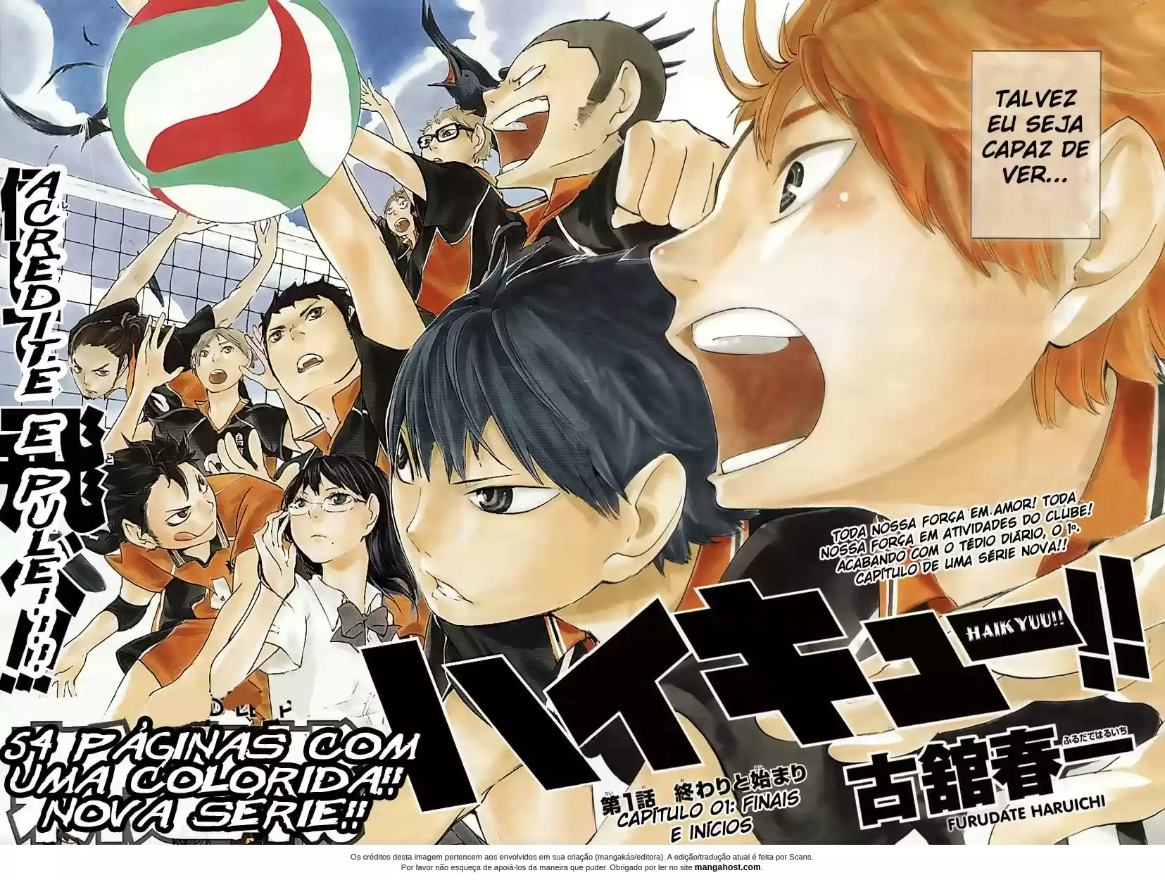 Read Haikyuu!! Português Manga Online