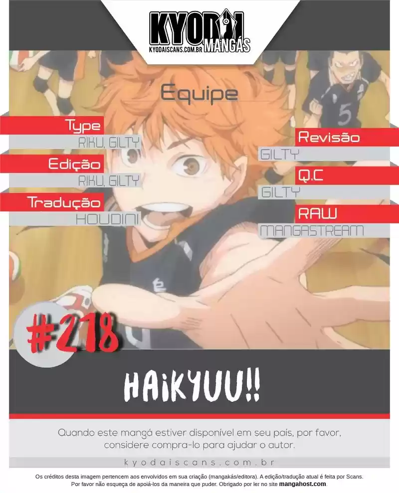 Read Haikyuu!! Português Manga Online