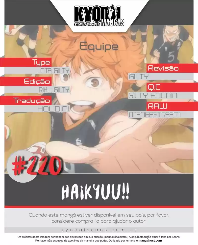 Read Haikyuu!! Português Manga Online